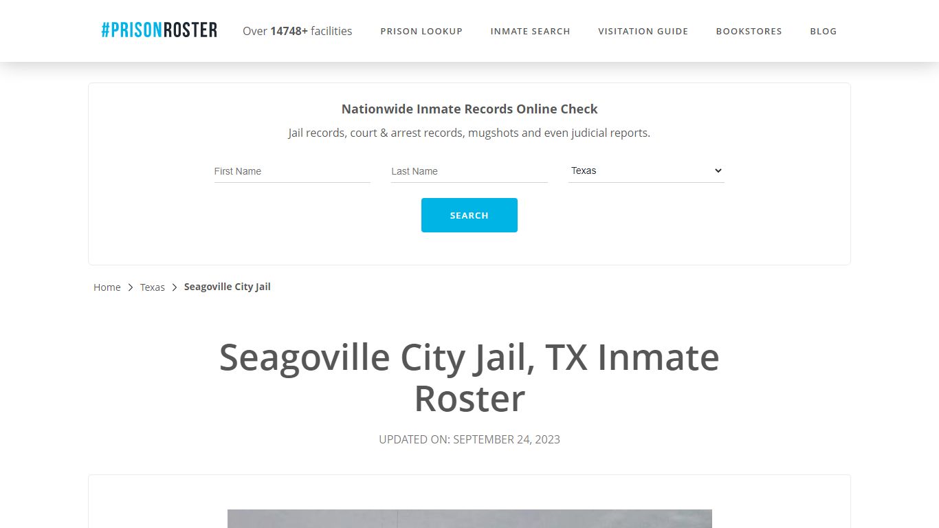 Seagoville City Jail, TX Inmate Roster - Prisonroster
